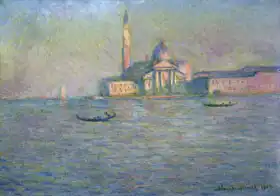 Monet, Claude: San Giorgio Maggiore, Benátky
