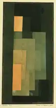 Klee, Paul: Věž v oranžové a zelené