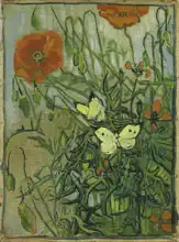 Gogh, Vincent van: Motýli a vlčí máky