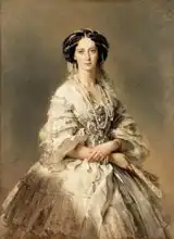 Winterhalter, X. Franz: Portrét císařovny Marie Alexandrovny