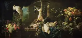 Utrecht, Adriaen van: Zátiší se zvířaty a ovocem
