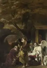 Bijlert, Jan van: Abraham receives the three angels