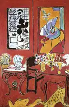 Matisse, Henri: Červený pokoj