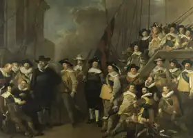 Backer, Jacob Adriaensz: Občanská stráž v čele s kapitánem Cornelis de Graeff