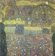 Klimt, Gustav: Venkovský dům u Attersee