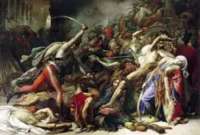 Girodet, Anne Louis: Vzpoura v Káhiře, 21. října 1798