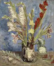 Gogh, Vincent van: Váza s gladiolami