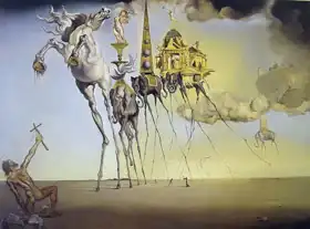 Dali, Salvador: The Temptation of St. Anthony (Dalí)