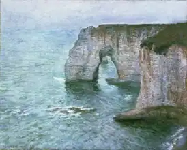 Monet, Claude: Manne Porte, Étretat