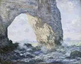 Monet, Claude: Manneporte (Étretat)