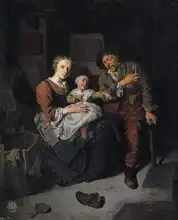 Bega, Cornelis: Rolnická rodina