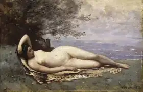 Corot, J. B. Camille: Akt u moře