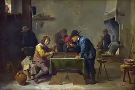 Teniers, David (ml.): Hráči v kostky