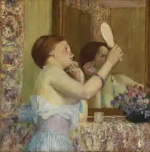 Frieseke, Frederick Carl: Žena se zrcadlem
