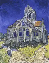 Gogh, Vincent van: Kostel v Auvers-sur-Oise