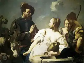 Piazzetta, Giovanni Battista: Rebeka u studny