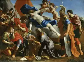 Romanelli, Giovanni F.: Venuše nalévá balzám na rány Aenease