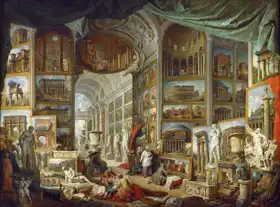 Panini, Giovanni Paolo: Obrazy starověkého Říma