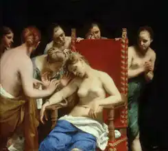 Cagnacci, Guido: Smrt Kleopatry