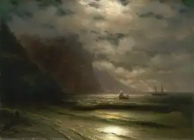 Aivazovsky, Ivan K.: Skalnaté pobřeží