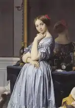 Ingres, Jean Auguste: Vikomtesa Othenin Haussonville