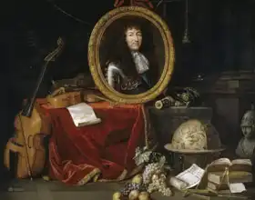 Garnier, Jean: Alegorie Ludvíka XIV., ochránce umění a věd