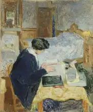 Vuillard, Edouard: Lucy Hessel při četbě