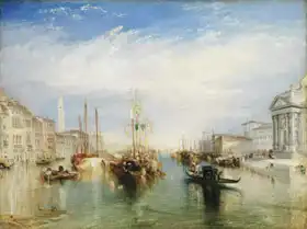 Turner, William: Venice from the porch of Madonna della Salute