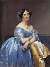 Ingres, Jean Auguste: Josephine Eleonore Marie Pauline de Galardi de Brassac de Bearn, Princesse de Broglie