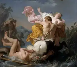 Lagrenée, J. F. Louis: Abduction of Deianira centaur Nessus