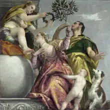 Veronese, Paolo: Čtyři alegorie lásky - šťastné spojení