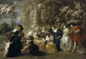 Rubens, Peter Paul: Zahrada lásky