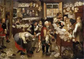 Brueghel, Pieter (ml.): Výběrčí daní