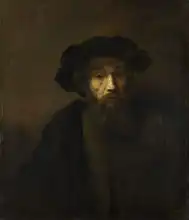 Rembrandt, van Rijn: Vousatý muž v čepici
