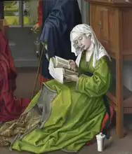Weyden, Rogier van der: Magdaléna s knihou