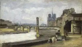 Lépine, Stanislas Victor: Pont de la Tournelle, Paříž