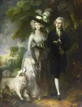 Gainsborough, Thomas: Pan a paní Hallettovi (Ranní procházka)