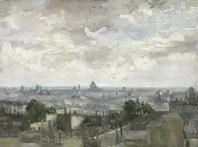 Gogh, Vincent van: Pohled na Paříž