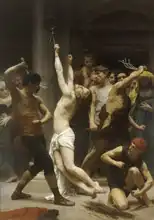 Bouguereau, Adolphe: Bičování Krista