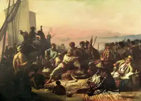 Biard, Auguste François: Otrokářská loď