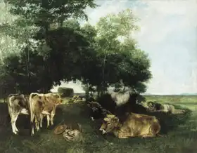 Courbet, Gustave: Pastva