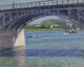 Caillebotte, Gustave: Most v Argenteuil