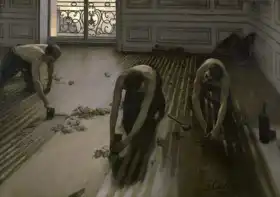 Caillebotte, Gustave: Hoblování podlahy