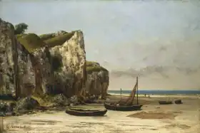 Courbet, Gustave: Pláže v Normandii