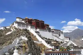 Neznámý: Potala palác ve Lhase, Tibet