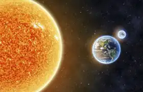 Neznámý: Země a Slunce