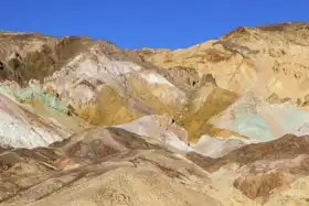 Neznámý: Artist Drive, Národní park Death Valley, USA