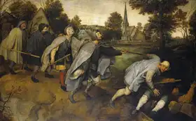 Brueghel, Pieter, the elder: The blind leading the blind