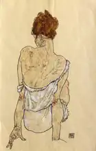 Schiele, Egon: Seated woman