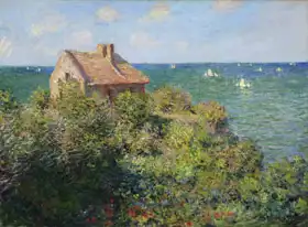 Monet, Claude: Rybářská chata u Varengeville